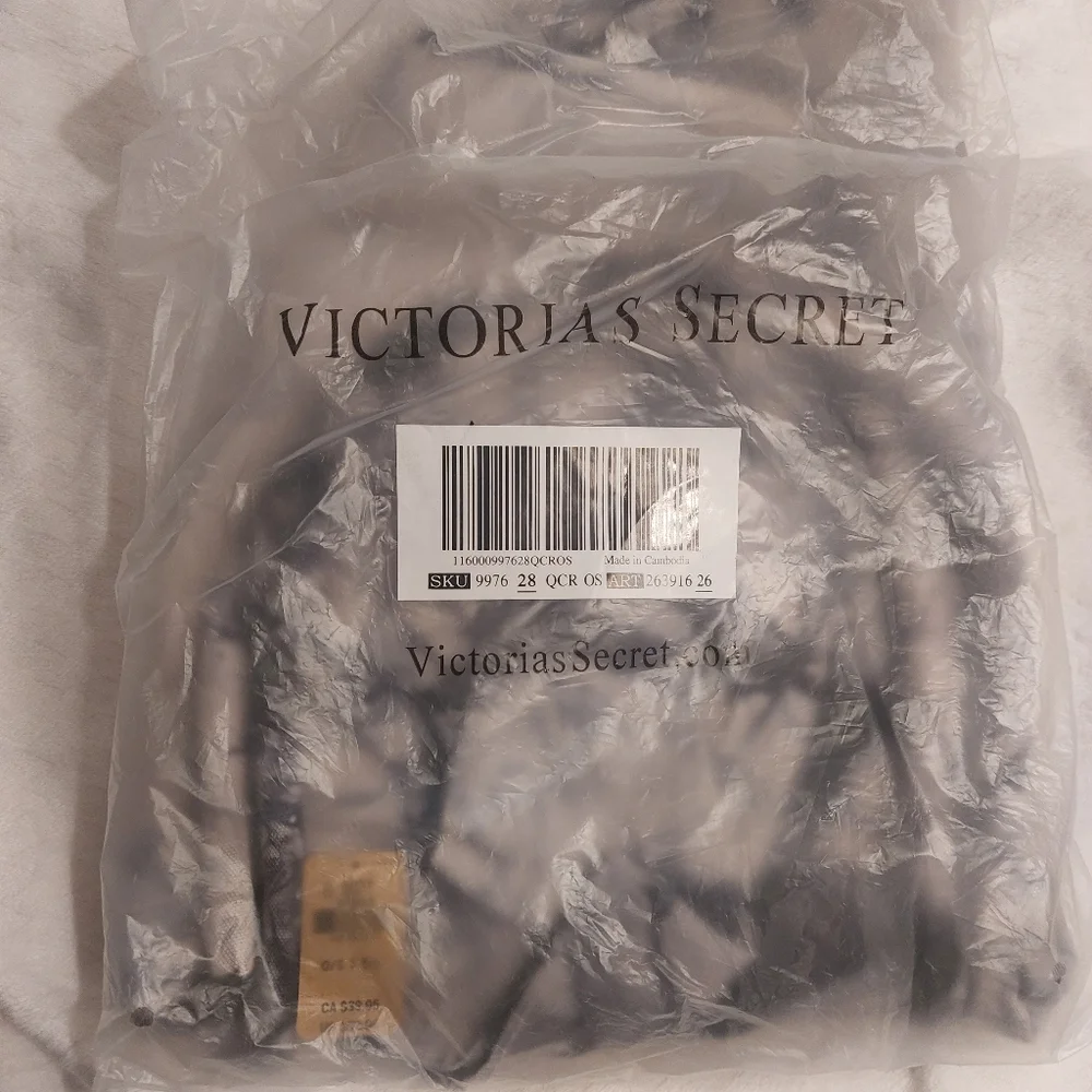 Victoria’s Secret PINK Tye Dye Grey Marl Canvas Weekender Tote Bag BNWT